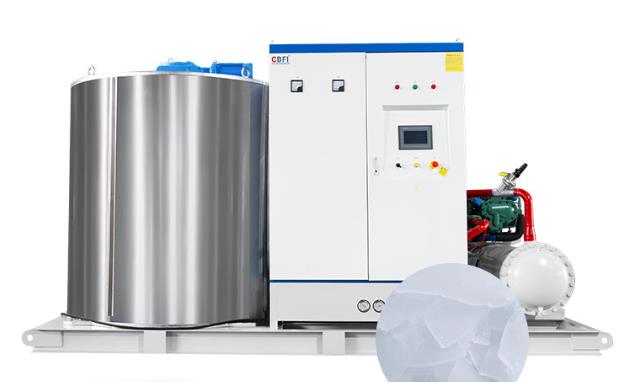 20噸直冷式塊冰機(jī)有多重，工作原理是什么