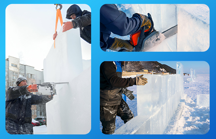 現(xiàn)代30噸制冰機(jī)實(shí)現(xiàn)了從制冰到脫冰的全自動化流程